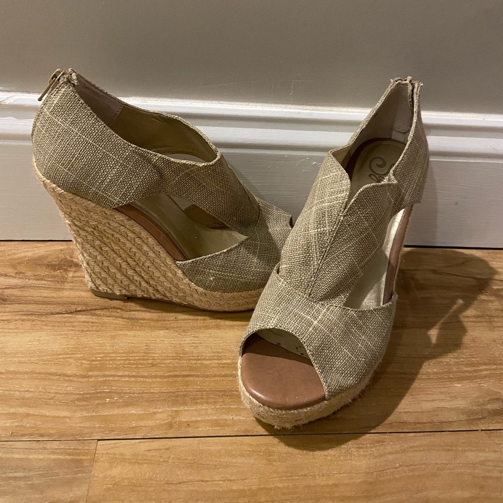 Seychelles Wedges, size 8